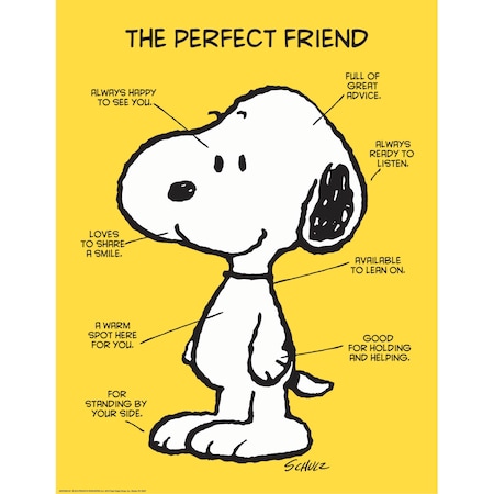 Eureka Peanuts The Perfect Friend 17in x 22in Poster 837039